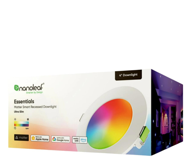Nanoleaf Essentials Smart Downlight (Matter) ICNF080D021W3 - 1267161 - zdjęcie 2